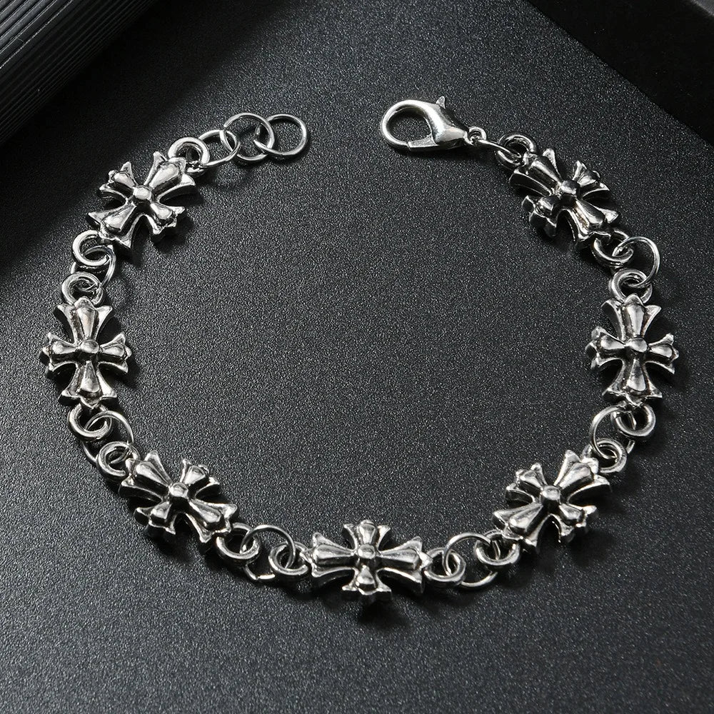 viscosity cross bracelet